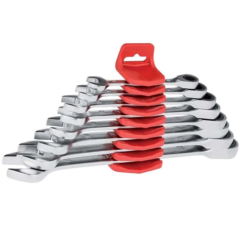 USAG Set Of 8 Flat Ratchet Combination Wrenches 1 USAG Set Of 8 Flat Ratchet Combination Wrenches