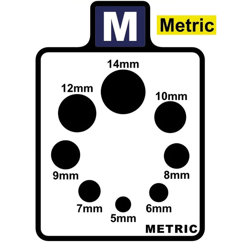 Eastwood Thread Wizard Metric Thread Cleaner 2 Eastwood Thread Wizard Metric Thread Cleaner - Image 2
