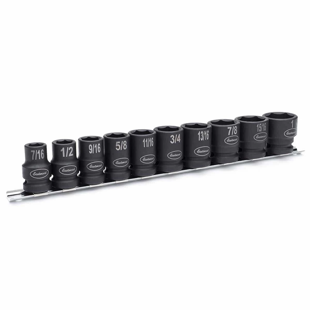 Eastwood 1/2″ SAE Shallow 10 Piece Impact Socket Set 1 Eastwood 1/2″ SAE Shallow 10 Piece Impact Socket Set