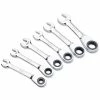 Eastwood 6pc Stubby SAE Ratcheting Wrench