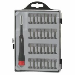 USAG 33 Piece Precision Bit & Holder Set