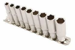 Laser 1/4inch Drive AF Deep Socket Set (9pc)
