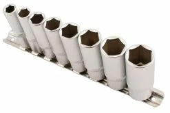 Laser 3/8inch Drive AF Deep Socket Set (8pc)