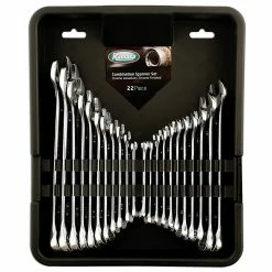 FROST Combination Spanner Set AF/MM 22pc