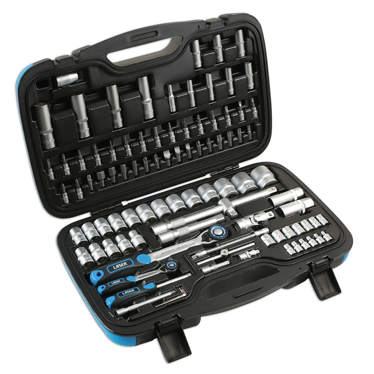 Laser Socket Set 1/4″D & 1/2″D (95pc) 2 Laser Socket Set 1/4″D & 1/2″D (95pc) - Image 2
