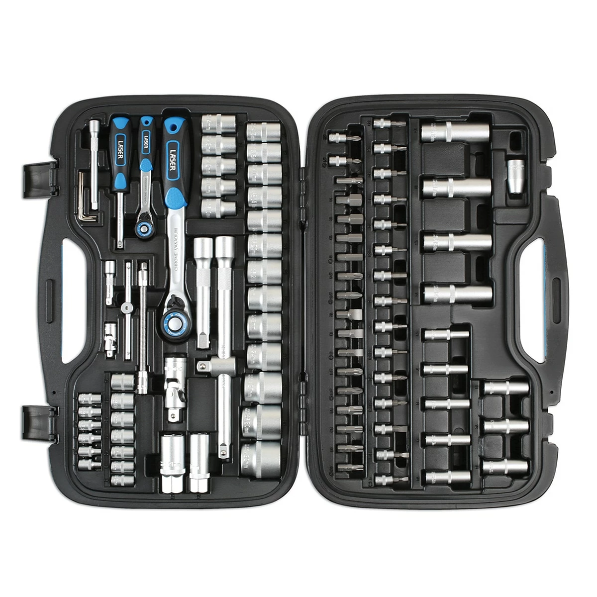 Laser Socket Set 1/4″D & 1/2″D (95pc) 3 Laser Socket Set 1/4″D & 1/2″D (95pc) - Image 3