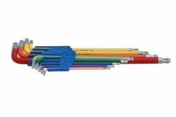 Laser Colour Coded Star Key Set – Ball End 9pc