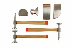 Powertec Aluminium Hammer And Dolly Set 7pc