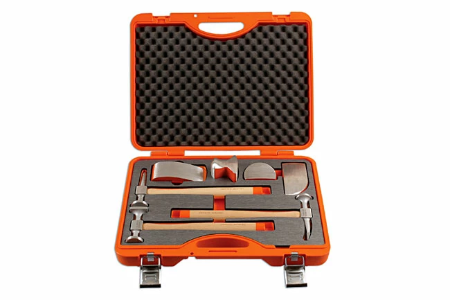 Powertec Aluminium Hammer And Dolly Set 7pc 2 Powertec Aluminium Hammer And Dolly Set 7pc - Image 2