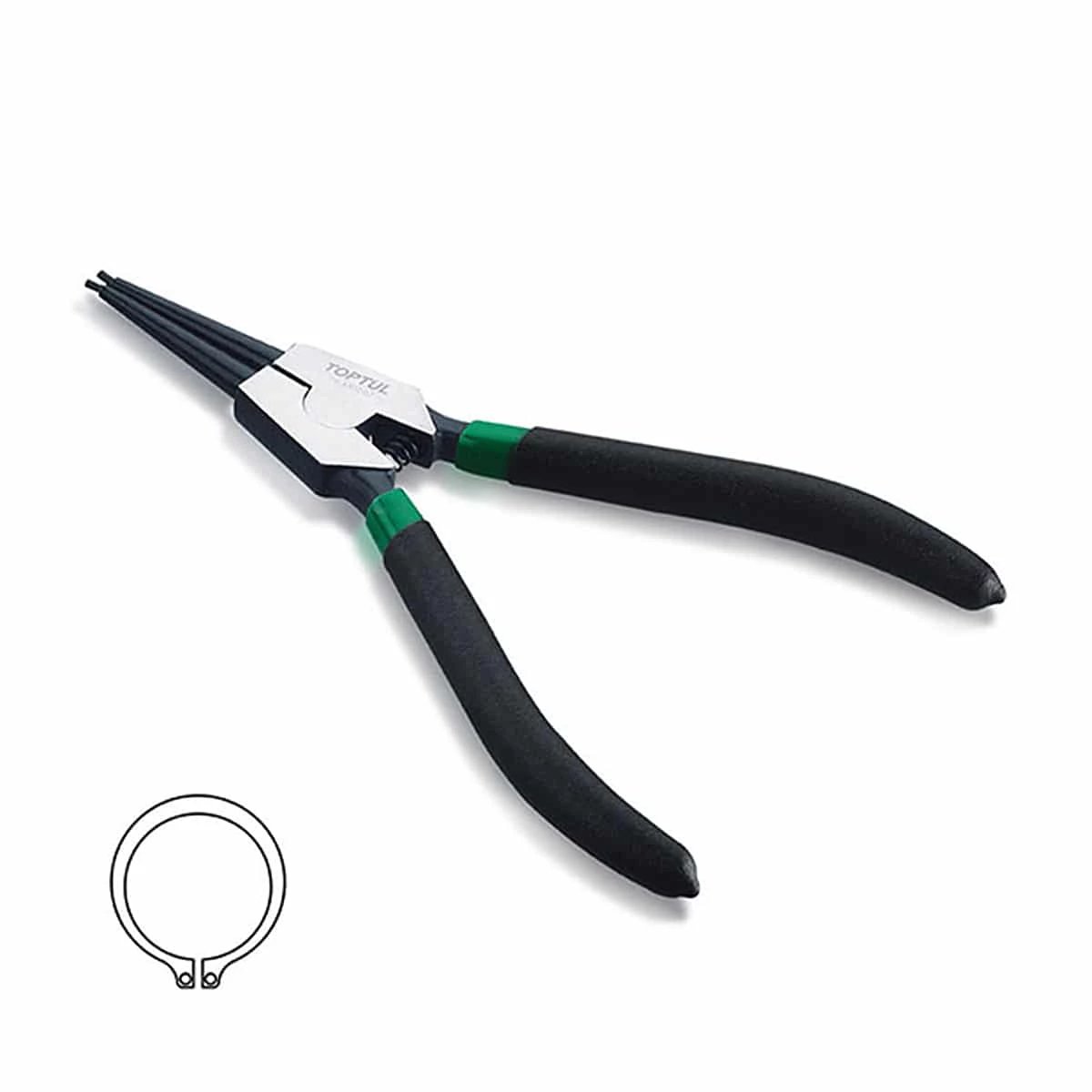 FROST Straight Retaining Ring Pliers (External Ring) 1 FROST Straight Retaining Ring Pliers (External Ring)