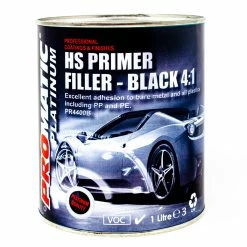 FROST Promatic Platinum HS 4:1 Primer/Filler Black (1L) & Activator 250ml