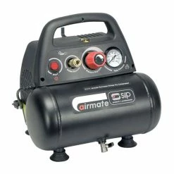 SIP Airmate Hurricane 6 Direct Drive Oil Free Oil Compressor 6.4CFM