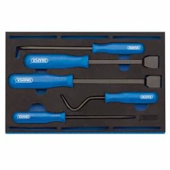 Draper Scraper And Remover Set In 1/4 Drawer EVA Insert Tray (5pc)