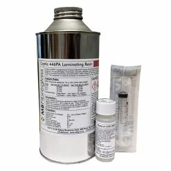 FROST Crystic 2-446 PA Unpigmented (Clear) Laminating Resin – 1kg – Includes Catalyst & Syringe