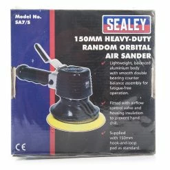Sealey Air Sander Ø150mm Random Orbital -Power Tools Sales Store a620 4