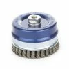 FROST Angle Grinders Twist Knot Cup Brush (120dia M14)