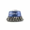 FROST Angle Grinders Twist Knot Cup Brush (65dia M14)