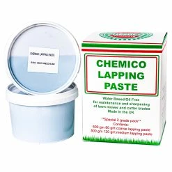 Chemico 120grit LAPPING PASTE 1x500g, 80grit GRIINDING PASTE 1x500g