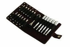 Laser Alldrive Metric / AF Socket And Ratchet Set 19pc