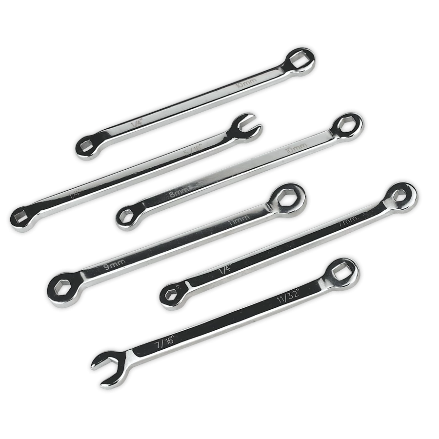 Sealey Brake Adjusting Service Spanner Set (Set Of 6) 1 Sealey Brake Adjusting Service Spanner Set (Set Of 6)